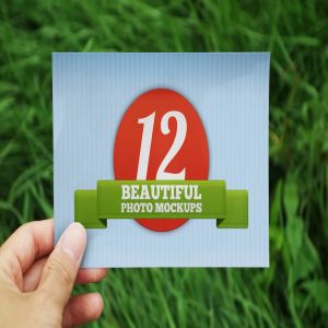 12张户外场景照片摄影作品演示样机套装 12 Outdoor Photo Mockups