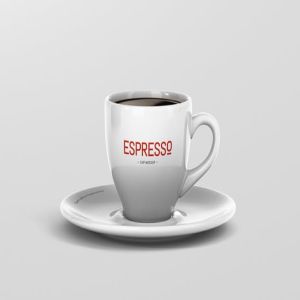卡布奇诺浓品牌咖啡杯样机 Espresso Cup Mockup插图3