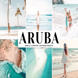 精美梦幻照片效果LR预设调色滤镜下载 Aruba Mobile & Desktop Lightroom Presets