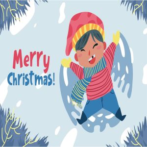 圣诞节主题矢量手绘设计图形素材 Merry Christmas – Vector Illustration