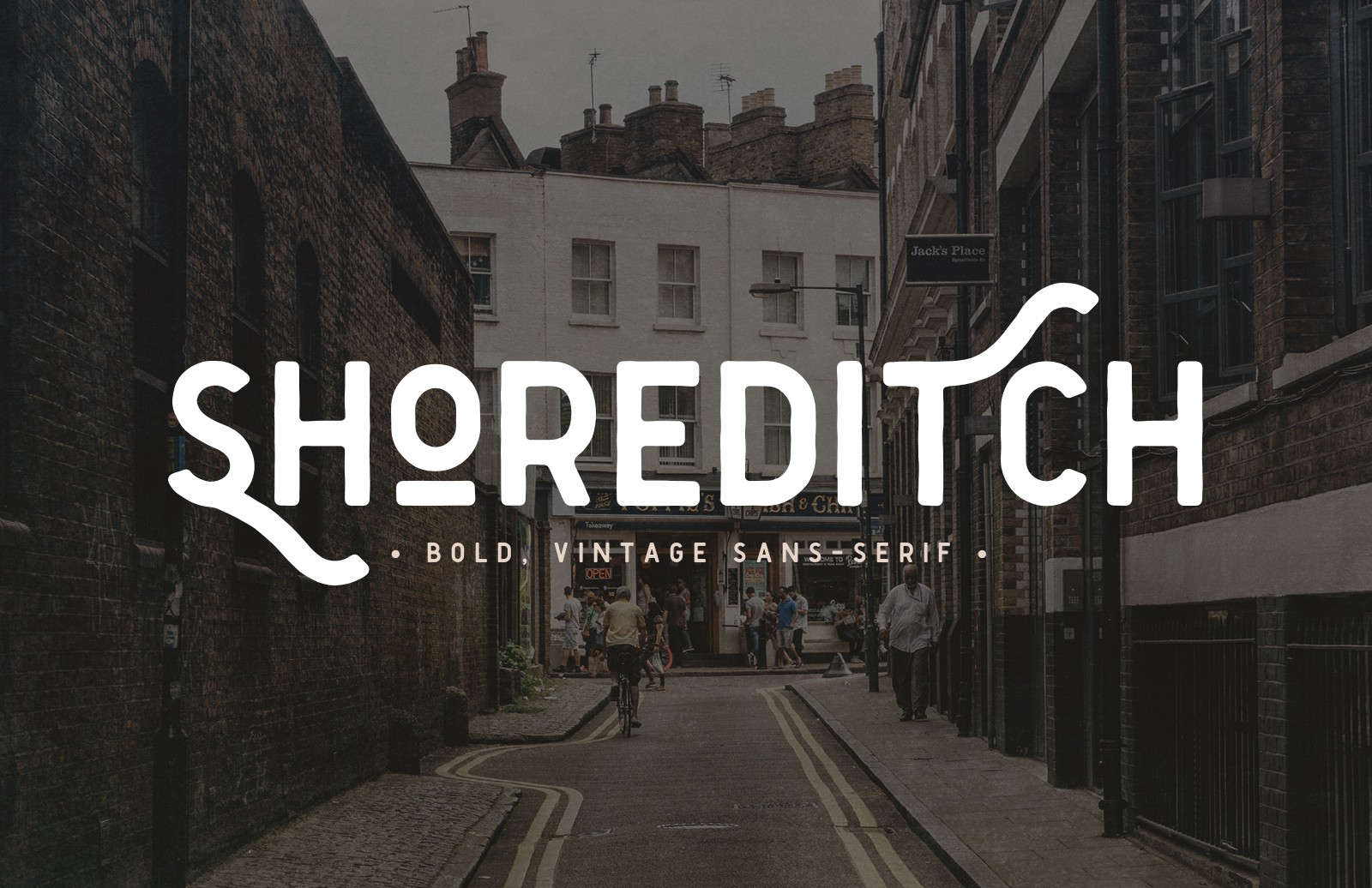 特色无衬线字体 Shoreditch 2 – Sans Serif Font