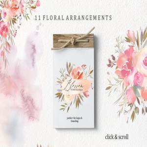 梦幻仙女水彩手绘插画素材合集[3GB] Dream – Fairy Watercolor Collection