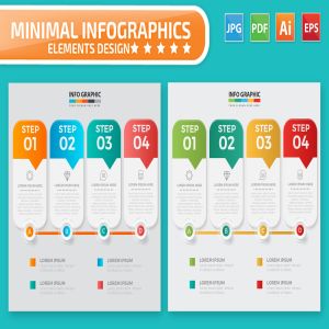 数据统计信息图表设计素材包 Infographic Elements Design