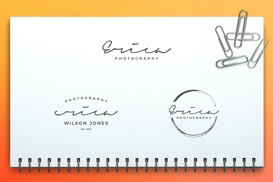 100款英文文字Logo模板 100 Fresh Logo Templates Vol.1