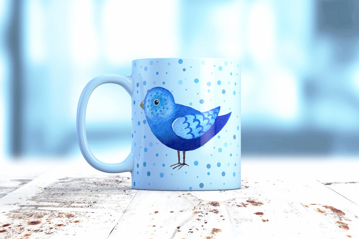 经典图案马克杯样机v3 Mug Mock-up vol.3