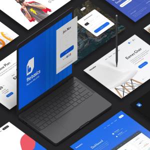 网站设计项目启动UI基础套件 The Basics Web UI Kit
