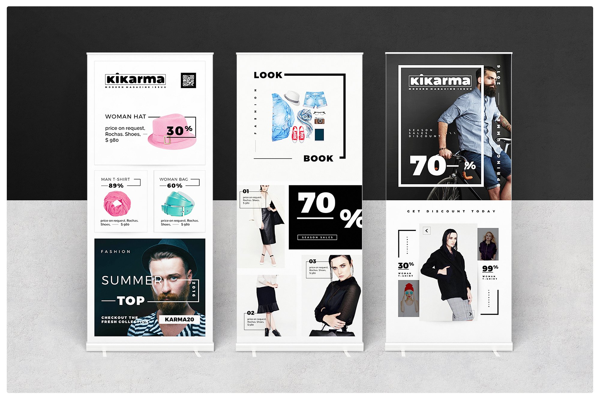 时尚服饰促销广告海报模板 Fashion Banner