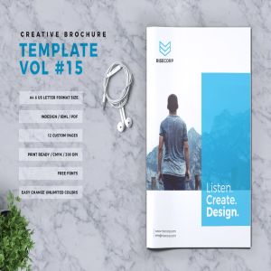 时尚清新简约的房地产楼书品牌手册画册时尚杂志书籍装帧设计模板