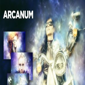 彩色烟雾火光粒子特效照片处理PS动作 Arcanum Photoshop Action CS3+