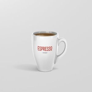 卡布奇诺浓品牌咖啡杯样机 Espresso Cup Mockup插图14