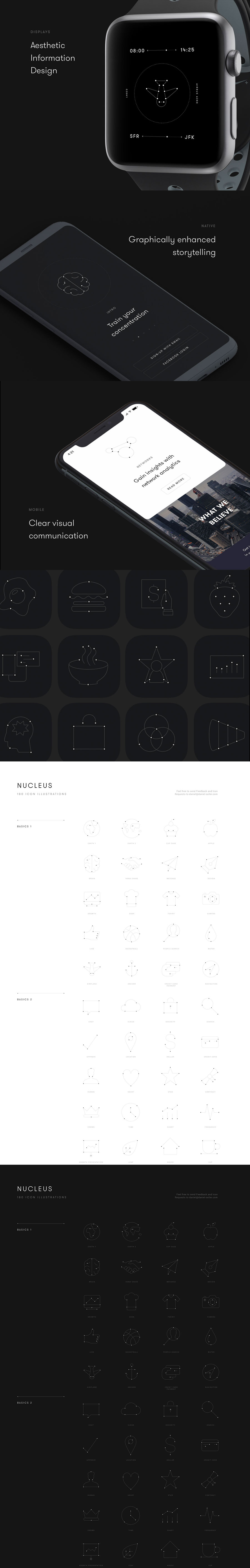 一流设计素材网下午茶：前卫高逼格的细线图标源文件一套[Ai,Sketch]