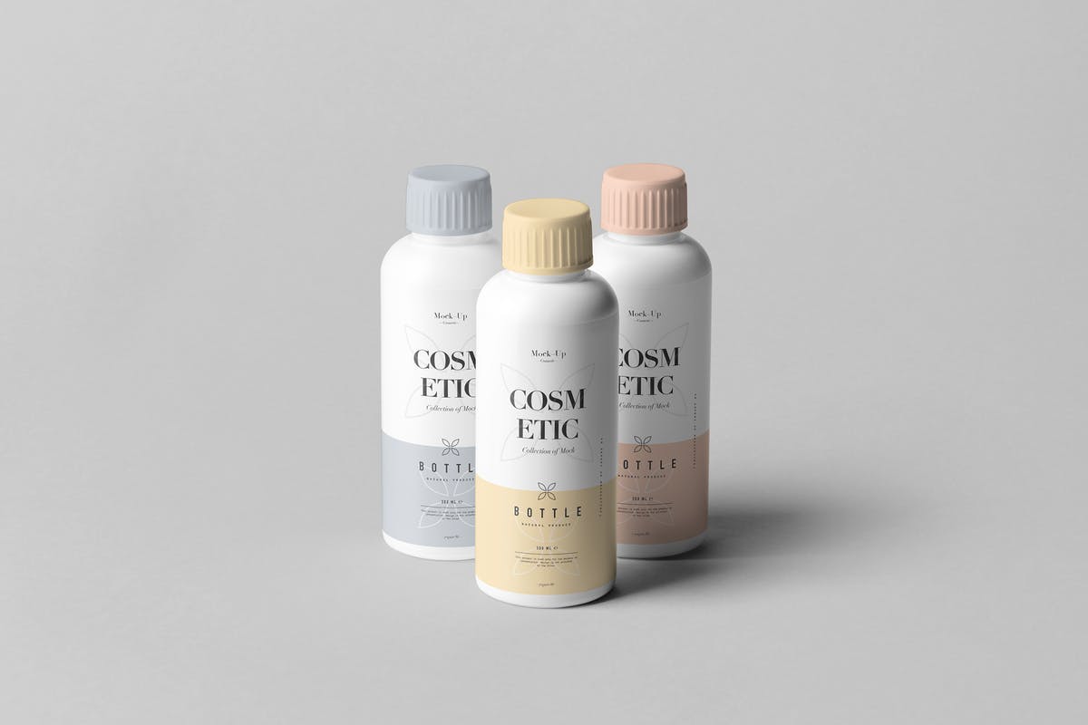 化妆品护肤品瓶样机2 Cosmetic Bottle Mock-up 2
