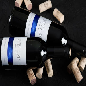 酒瓶＆酒瓶塞洋酒品牌Logo设计效果图样机11 Wine Bottle Mockup 11