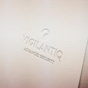 品牌Logo商标压印效果图样机模板 Pressed Paper Mockup