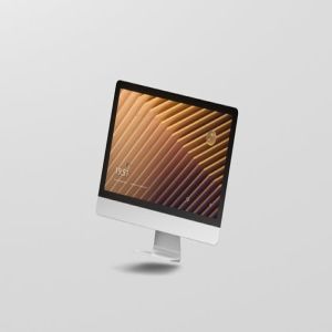 iMac电脑桌面屏幕样机模板 Desktop Screen Mockup插图11