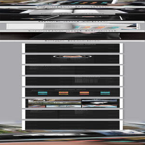 创造性极强的时尚杂志般的简历模板