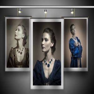 画廊预览照片/画作/海报设计样机 Exhibit