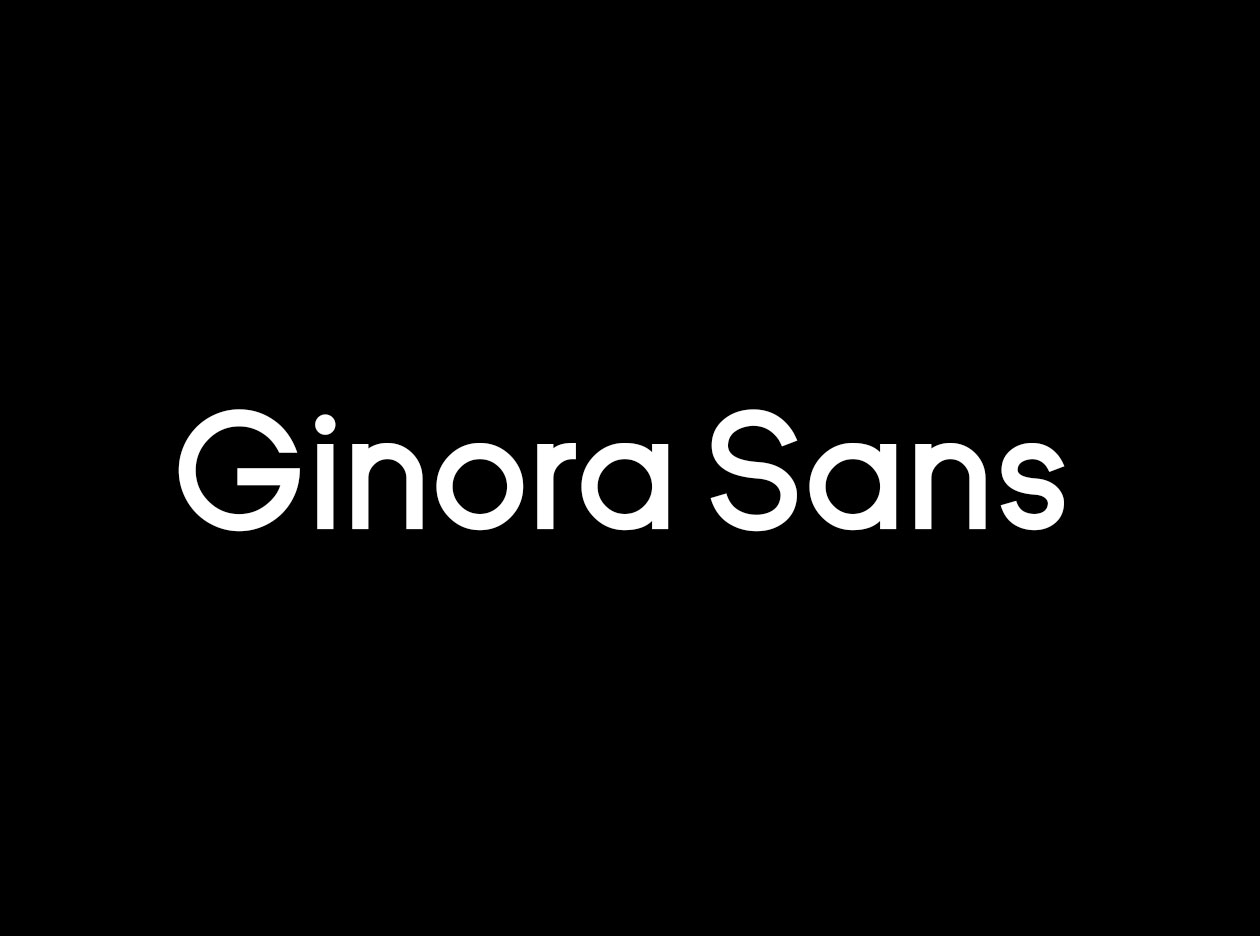 巴西设计师杰作无衬线英文字体家族 Ginora Sans Font Family