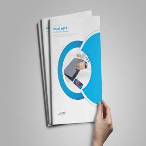 创意极简主义业务宣传手册设计