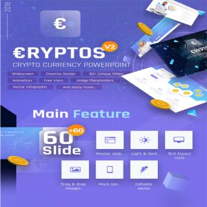 现代专业的加密货币PowerPoint演示模板