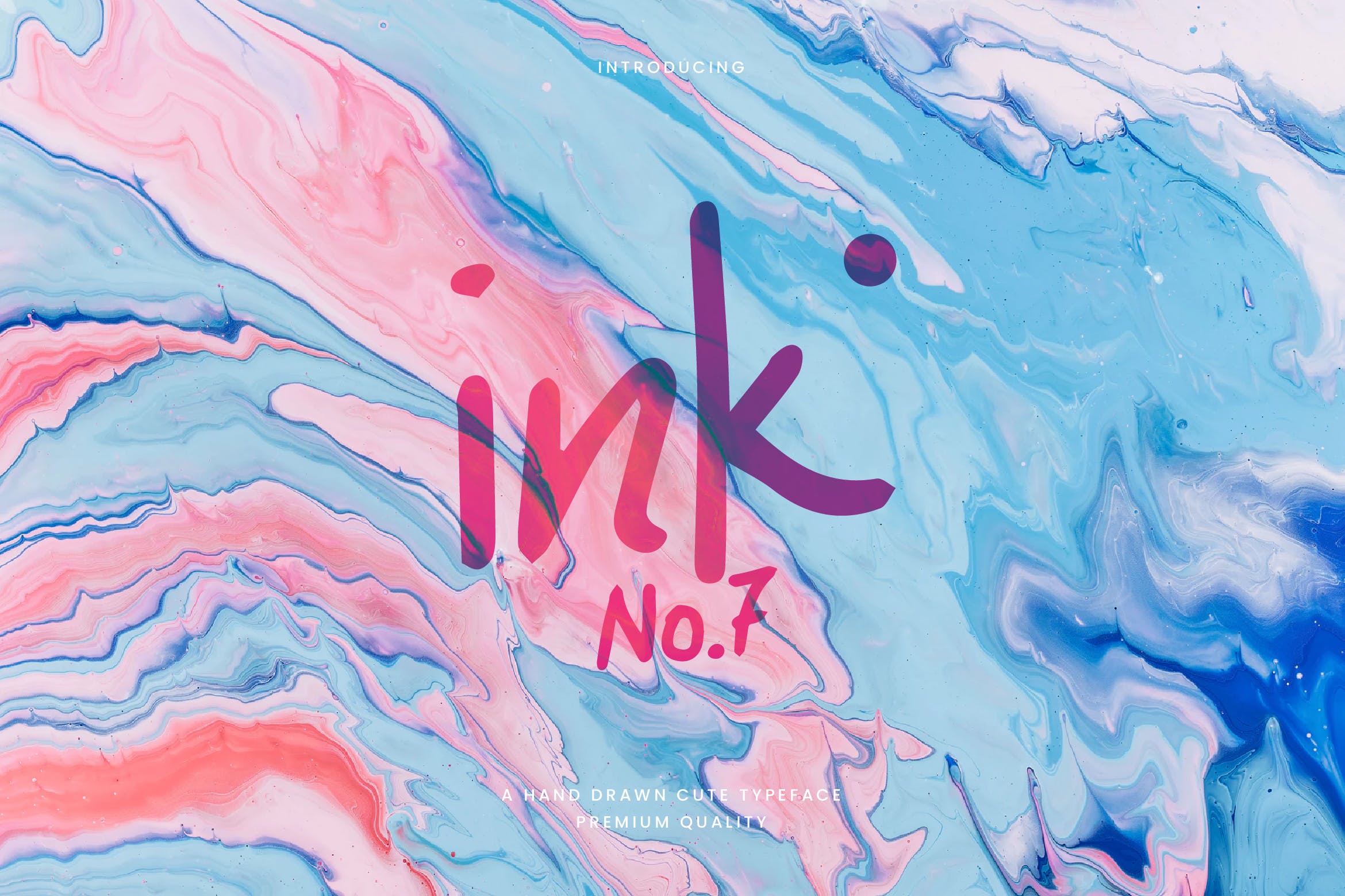 简约自然风格英文手写字体下载 Ink – Handwriting Font