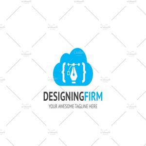 互联网设计开发企业时尚和现代的Logo模板 Designing Firm Logo