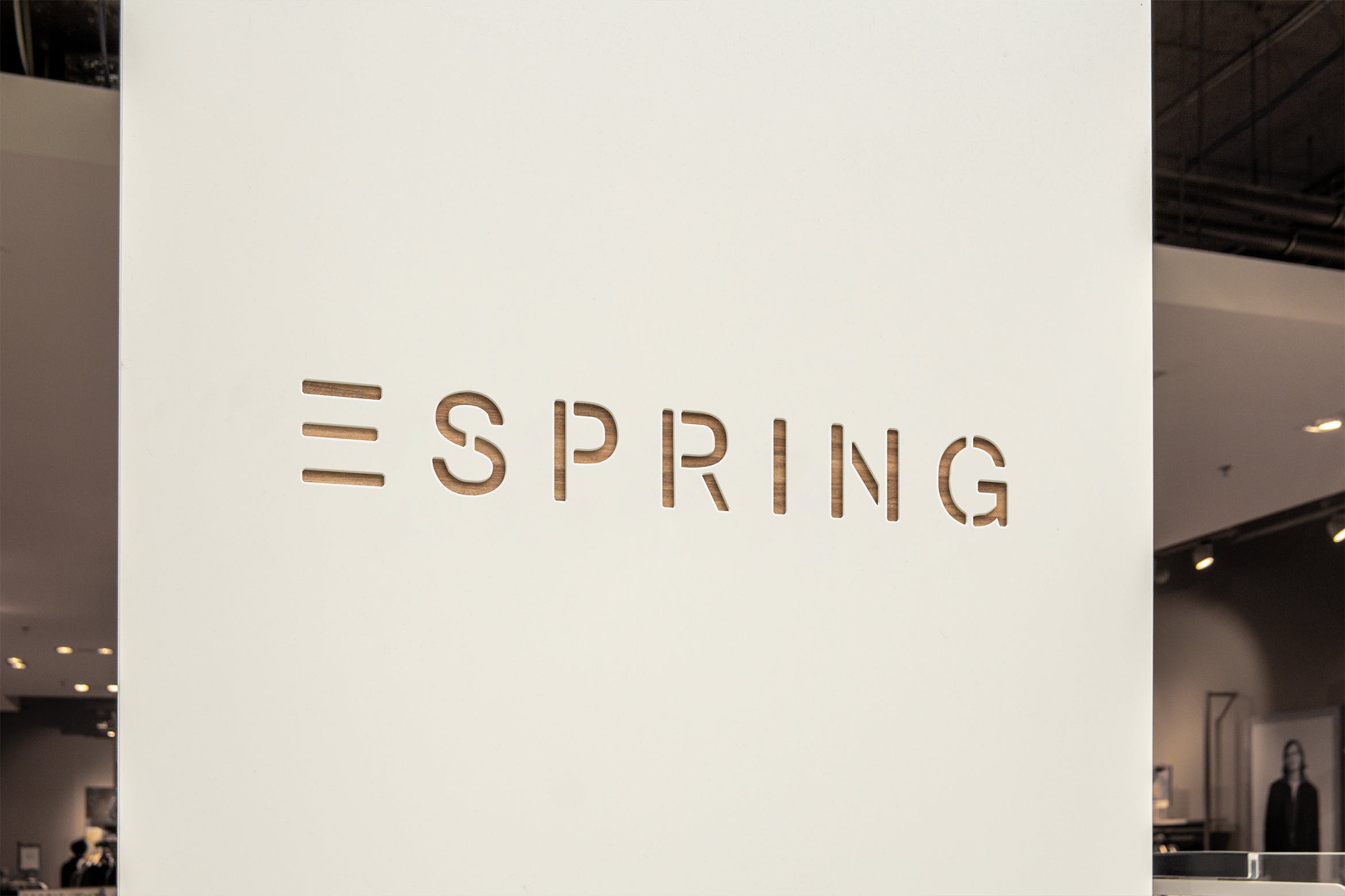 室内店铺品牌3D立体商标Logo效果图样机#2 3d Logo Sign Mockup #2