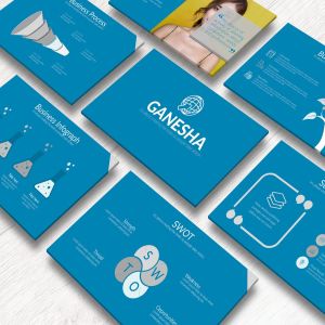 商业计划书PPT演讲稿模板 Ganesha Modern Powerpoint