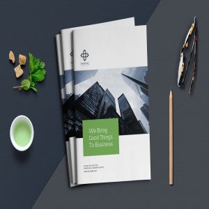 高逼格企业宣传画册设计模板素材 Business Brochure Template
