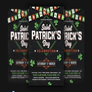 酒吧夜总会活动派对传单模板