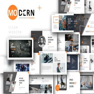 现代创意Powerpoint模版  Modern Creative Powerpoint