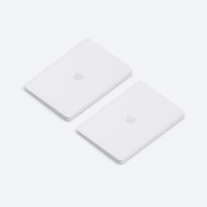 MacBook苹果笔记本电脑等距左视图黏土样机03 Clay MacBook Mockup, Isometric Left View 03插图3