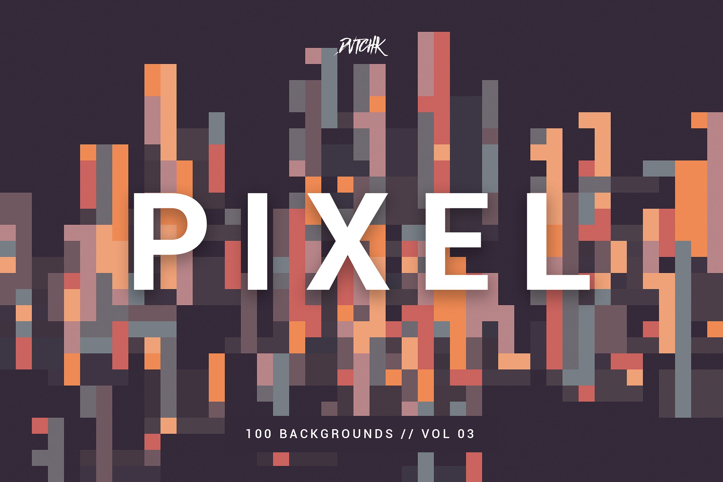 多彩像素图案背景照片合集 V3 Pixel | Colorful Backgrounds | V. 03