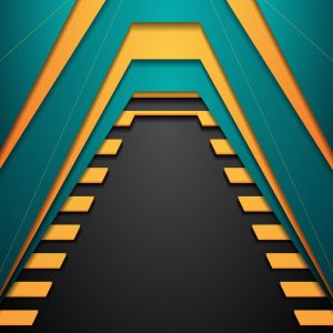 高科技主题抽象几何图形矢量背景素材 Abstract bright corporate tech vector background