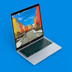 4K高清分辨率苹果超极本电脑MacBook Air样机 Macbook Air Mockup插图4