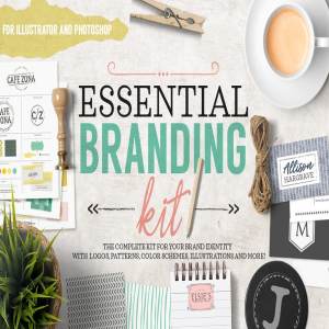 品牌/营销设计素材工具包 Branding/Marketing Kit插图1