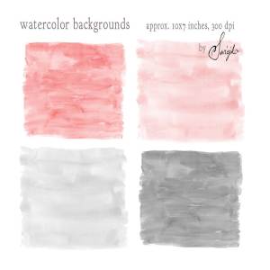 水彩风背景纹理 Watercolor , Background