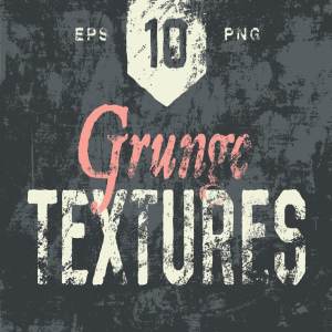 粗犷斑迹划痕做旧纹理 Grunge Textures