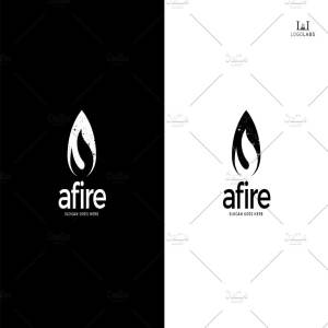 火焰图形Logo模板 Afire Logo插图3