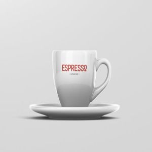 卡布奇诺浓品牌咖啡杯样机 Espresso Cup Mockup插图5