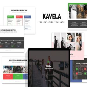 婚礼婚庆策划Google Slides幻灯片素材 Kavela : Wedding Ceremony Planner Google Slides
