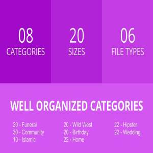 166种日常生活特色图标