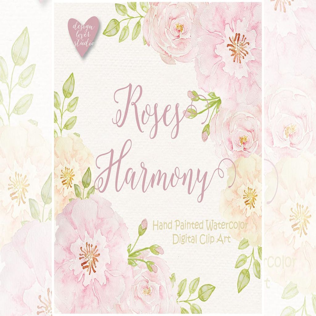 腮红玫瑰水彩插画剪贴画素材watercolor Rose Blush Design 一流设计网 腮红玫瑰水彩插画剪贴画素材watercolor Rose Blush Design 一流设计网