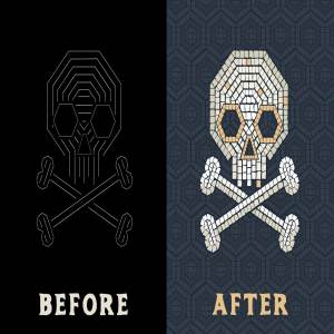 马赛克画笔笔刷与图案纹理 Mosaic Maker – Brushes & Patterns