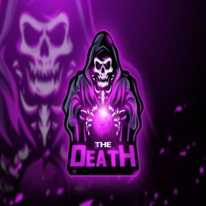 死亡骷髅游戏竞技战队队徽Logo模板 The Death – Mascot & Esport logo