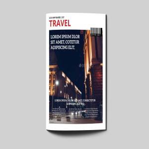 14页旅游类杂志模板Travel Magazine下载[indd]