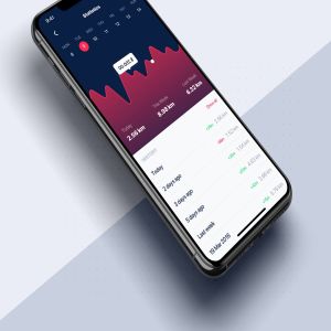 APP应用仪表板统计用户界面设计模板 Dashboard & Statistics UI mobile App