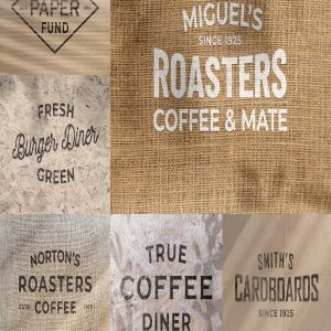 Logo设计做旧工艺效果图样机模板v2 Craft Old Logo Mockups vol.2