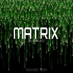 高科技信息技术矩阵背景图片素材 Matrix Backgrounds and Overlays