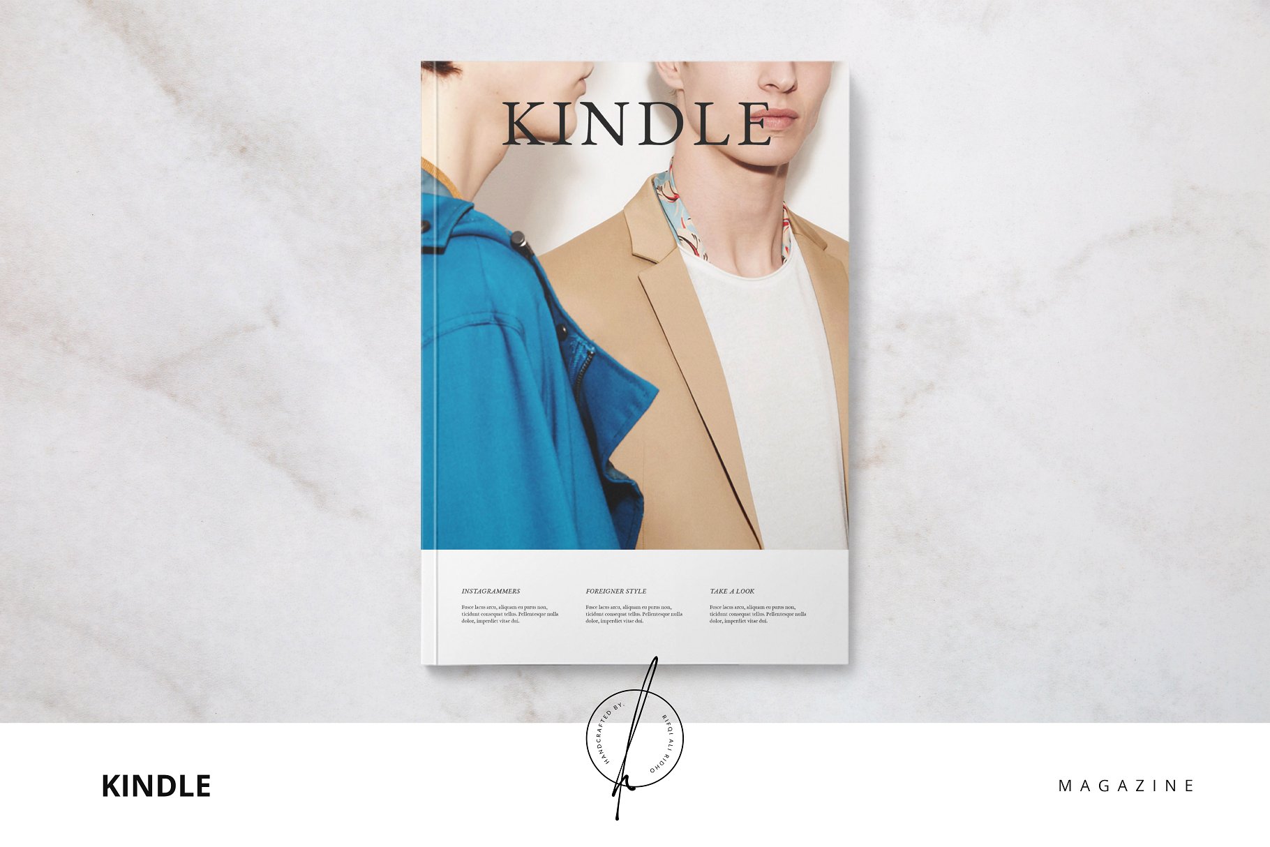 Kindle电子杂志模板 Kindle Magazine